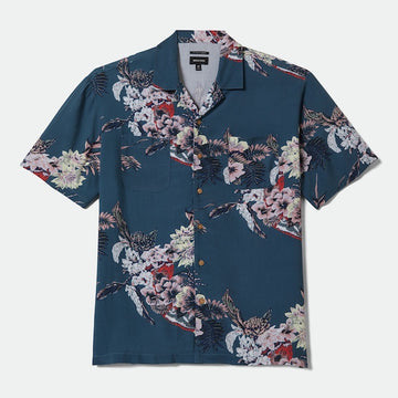 Bunker Vacation Shirt – Vintage Sommerhemd in Dunkelblau