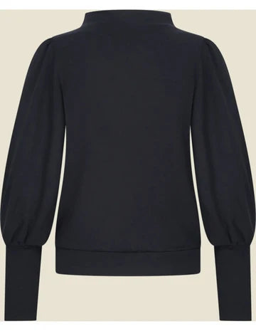 Maya Top Soft Fleece - black